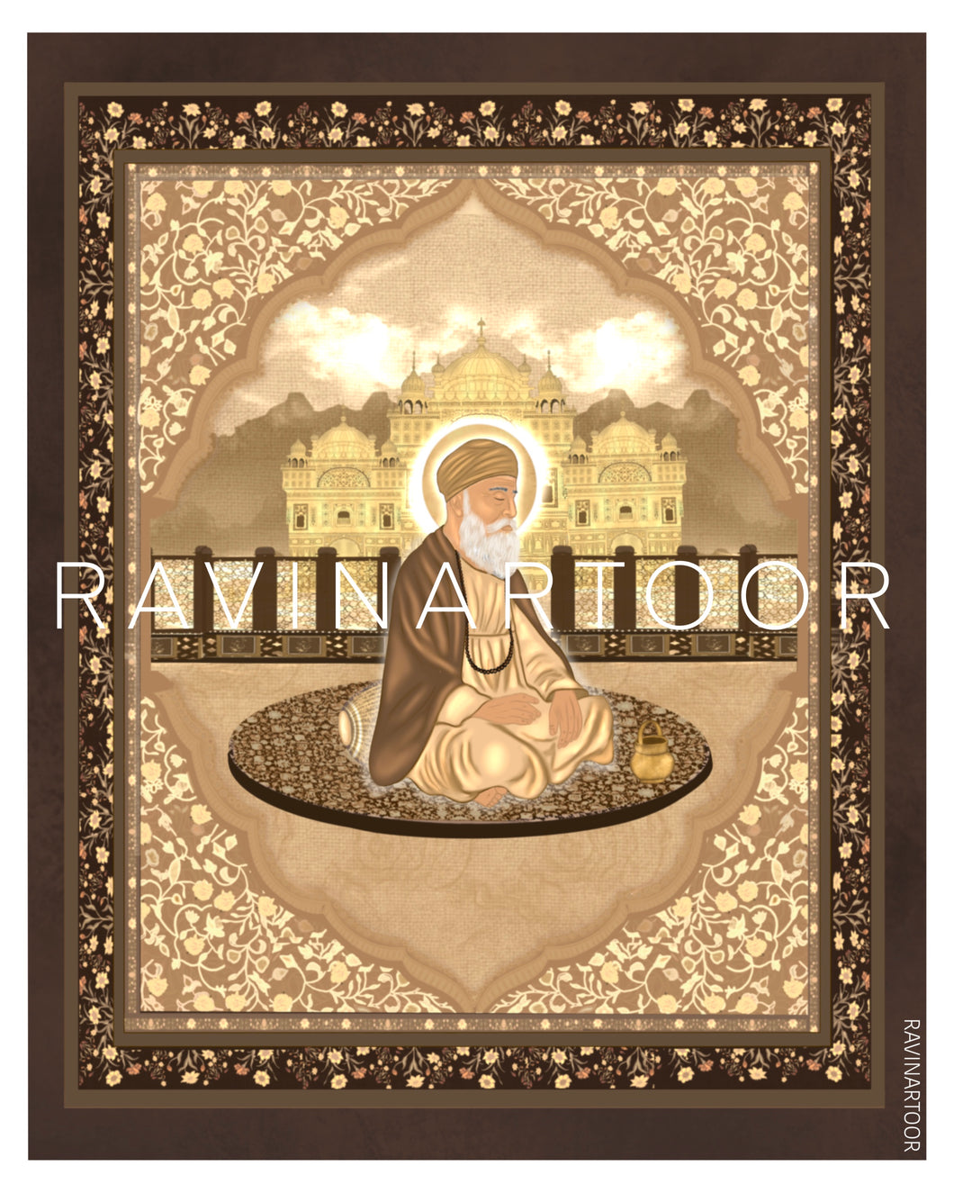 Nanak Naam 2  | Sikh Art Print